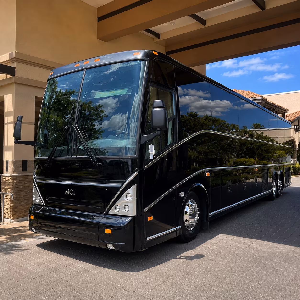 grand junction charter bus rental exterior