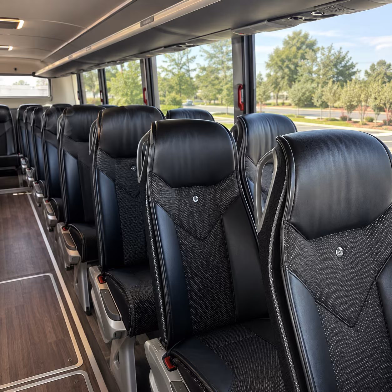 grand junction charter bus rental inside