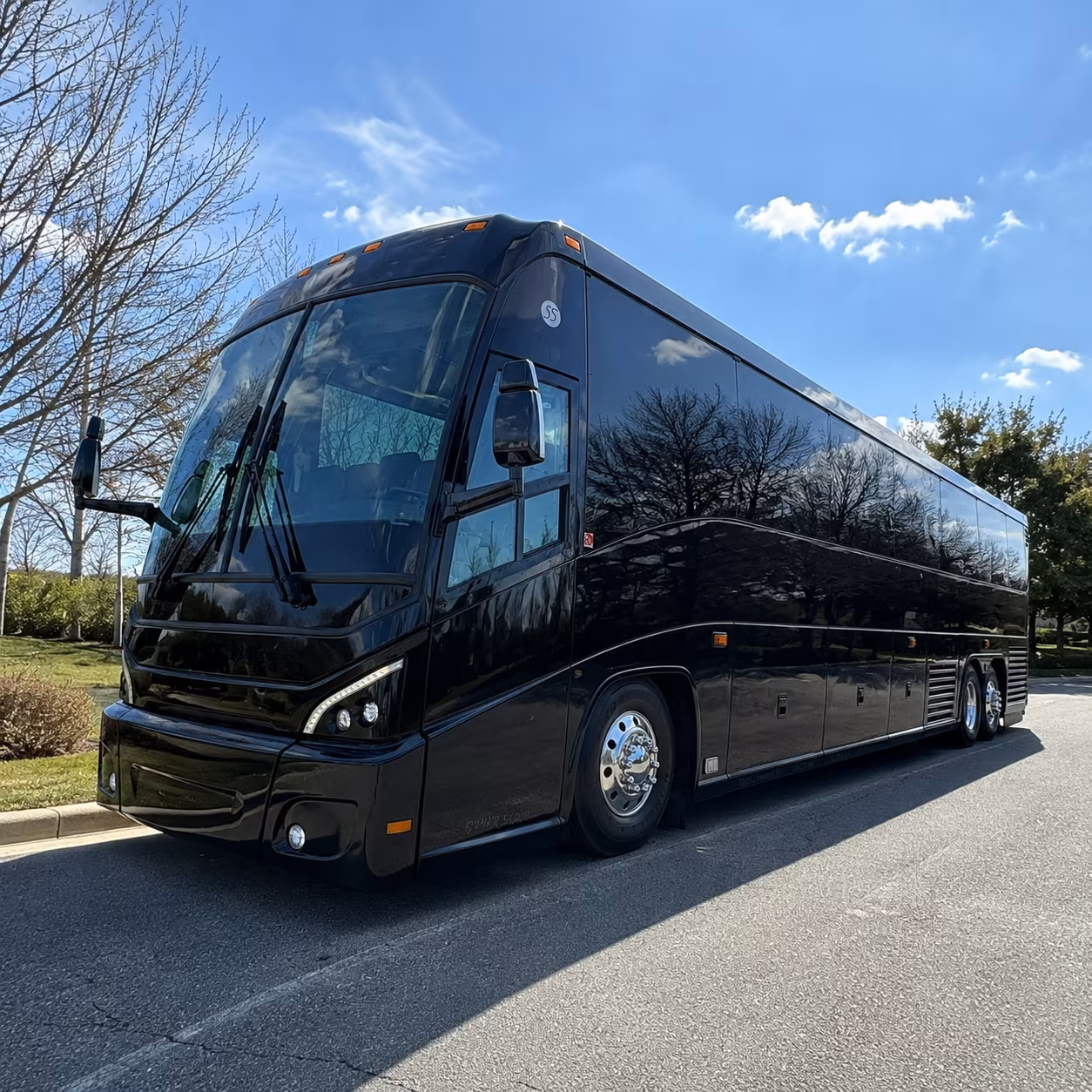 national guard drill weekends made simple with one bus for the whole unit